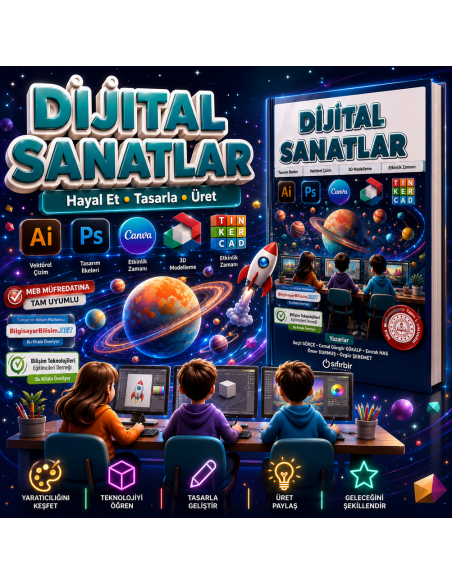 DİJİTAL SANATLAR (Milli Eğitim Müfredatına Tam Uyumlu)