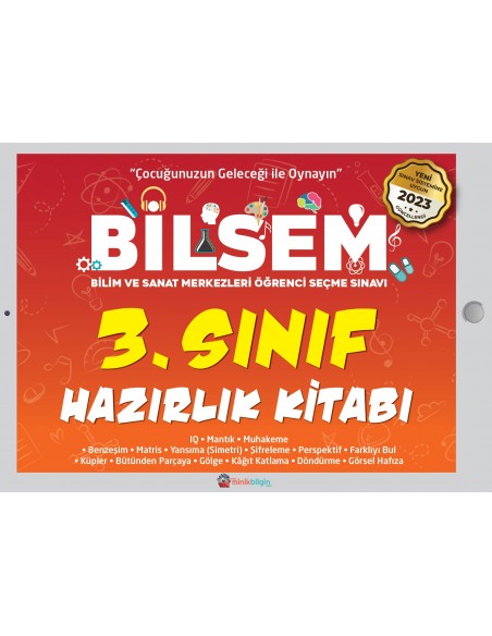 BİLSEM 3. SINIF HAZIRLIK KİTABI